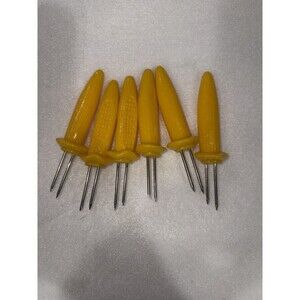Vintage Ecko USA Corn Skewers Set Of Six New Without Tags 1994 Utensils